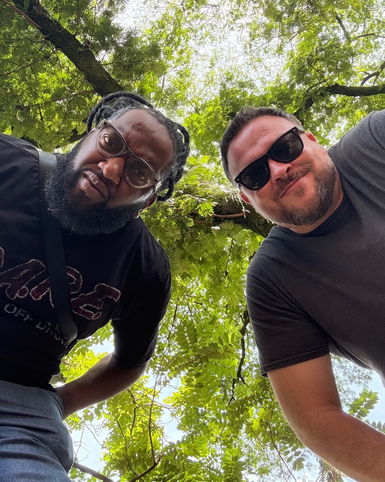 Will Bridges and Joe Major, co-founders of Favrs, in Medellín, Colombia