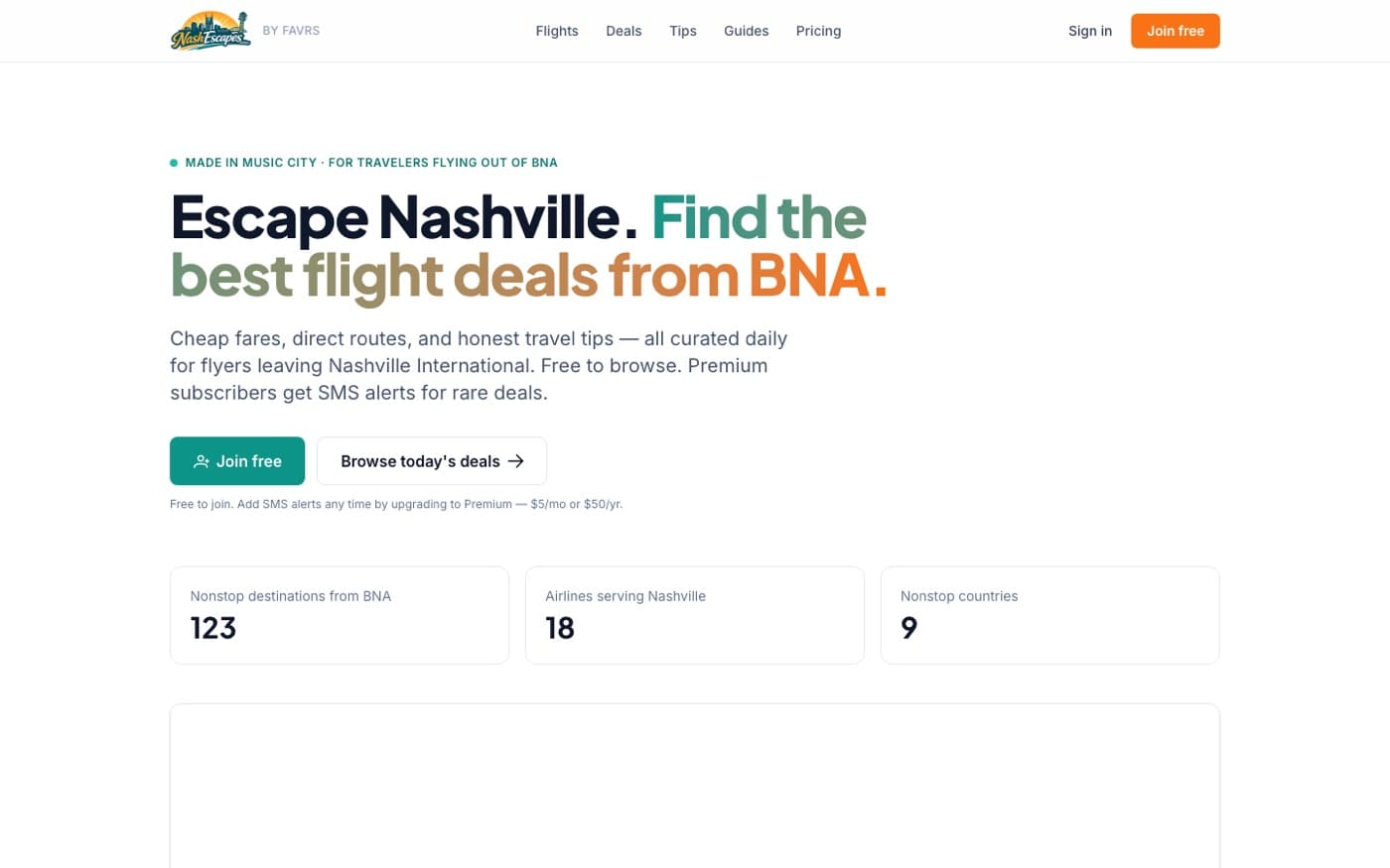nashescapes.com homepage